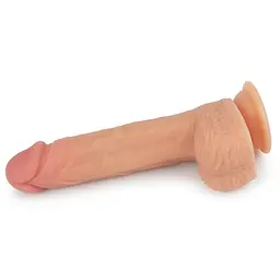 Силіконовий фалоімітатор 8.5 Nature Cock Rotating LOVETOYS 66-LV4031 100413 - мініатюра 7