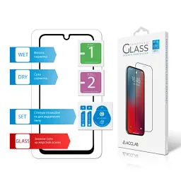 Скло захисне ACCLAB Full Glue Samsung A16 Black (1283126598821) - мініатюра 7