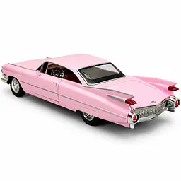 Колекційна металева модель автомобіля АвтоЕксперт Cadillac Coupe De Ville 1959 з інерцією, світлом та звуком 1:24 - мініатюра 3