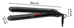 Випрямляч Rowenta x Karl Lagerfeld Easyliss, >240Вт, >200С, кераміка, турмалін , чорний - мініатюра 9
