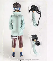 Фігурка аніме Наруто Сіно Абураме Shino Aburame Naruto 22,0 см NA 22.105 - мініатюра 4