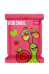 Набір фруктових ролів Bob Snail Яблуко-Полуниця (10 г х 30 шт.) - мініатюра 2