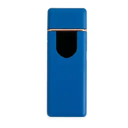 Електронна запальничка спіральна USB ZGP ABS Синя багаторазова запальничка - мініатюра 2