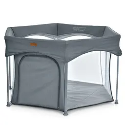 Дитячий манеж SWIFT 6 ME 1195 Dark Gray, до 15 кг