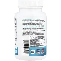 Вітамінно-мінеральний комплекс Nordic Naturals Риб'ячий Жир, Омега-3, 1120 мг на порцію, смак полуниці, Ultimate Om (NOR-06100) - мініатюра 5