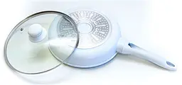 Сковорода Barton Steel BS-7024 24 см white - мініатюра 2