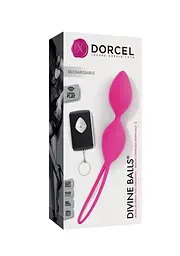 Вагінальні кульки Dorcel Divine Balls, 20.5 см, рожевий - мініатюра 2