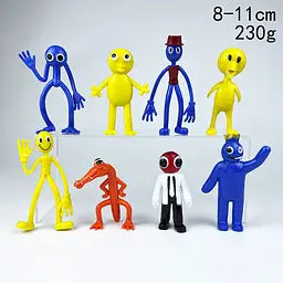 Набір фігурок Райдужні друзі Rainbow Friends 8 шт Іграшки з Roblox