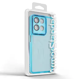 Защитный чехол для Motorola G15/G15 Power/G17 Power 4G/G17 4G, Shade, синий, TPU+PC, матовый, защита всего корпуса, панель-накладка, противоударный, с высокими бортами, амортизирует удары при падениях, ArmorStandart (ARM91311) - мініатюра 3