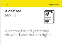 Legal English. 105 карток для вивчення слів - мініатюра 3