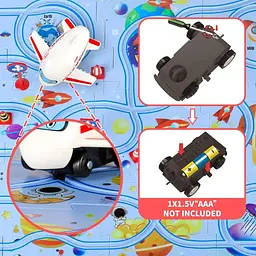 Розвиваюча іграшка-пазл Epik SHT 1103D Space Travel 25 pcs Blue - мініатюра 4