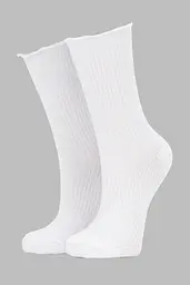 Шкарпетки для дівчинки Premier Socks Рюші 18-20 Білий (4820203340033A) (4820203340033)