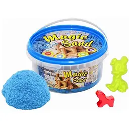 Кінетичний пісок STRATEG Magic sand у відрі 0,350кг зелений