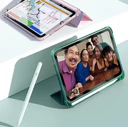 Чохол BeCover TPU Edge з кріпленням Apple Pencil для Apple iPad Air 11 M2 2024 Темно-зелений (711433) - мініатюра 3
