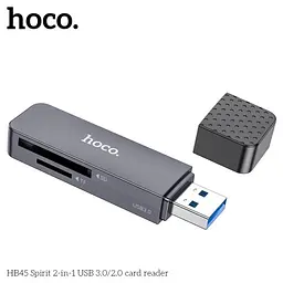 Картрідер HOCO HB45 Spirit 2-in-1 USB 3.0 card reader серий