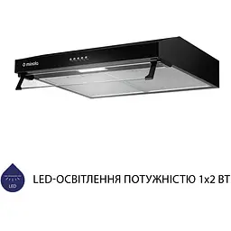Витяжка пласка Minola HPL 517 BL - мініатюра 2