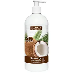 Гель для душу з кокосовою олією Spa-догляд за тілом BIOTON ТМ "Spa&Aroma" 750 мл (4820026153728)