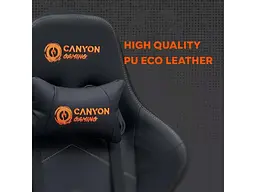Комп'ютерне крісло для геймера Canyon Irida RGBCH03 RGB Black (CNS-RGBCH03) - мініатюра 11