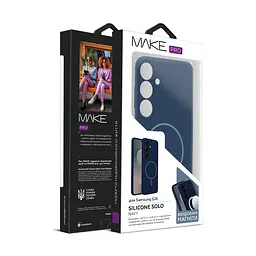 Чохол MAKE Samsung S26 Silicone Solo Navy - мініатюра 2