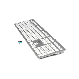 Клавіатура A4Tech FBX50C USB/Bluetooth White (FBX50C White) - мініатюра 5