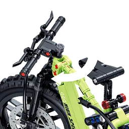 Конструктор велосипед ZHEGAO HIGE SPEED BIKE спортивний швидкісний 244 деталей - мініатюра 4