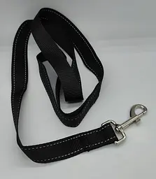 Повідець для двох собак Derby Dog Double Leash подвійний еластичний чорний - мініатюра 5