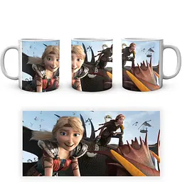 Кухоль GeekLand How to Train Your Dragon Як приборкати дракона Астрід Валка HTD 09 330 мл білий - мініатюра 4