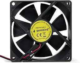 Вентилятор 80mm Gembird FANCASE4 - мініатюра 1