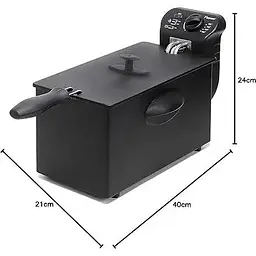 Фритюрниця Bestron Cool Zone AF357B (B0078TYH8C) 3855 - мініатюра 2
