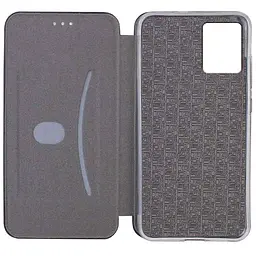 Шкіряний чохол-книжка Classy для Xiaomi Redmi 12 Темно-синій - мініатюра 3