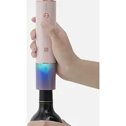 Штопор Xiaomi HuoHou Electric Wine Opener HU0121 (Pink) [49656] - мініатюра 5