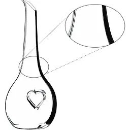 Декантер Riedel Black Tie Bliss 1.21 л (2009/03) - мініатюра 2