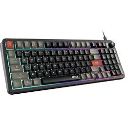 Клавіатура MSI Forge GK110 Black UA (S11-04UA226-HH9) [148458] - мініатюра 2
