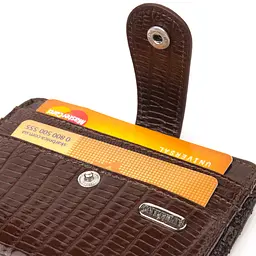 Чоловічий шкіряний гаманець Canpellini 10,6х9х1 см acs0025045 - мініатюра 3