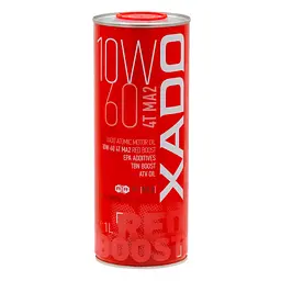 Моторне масло Xado Atomic Oil 4T MA2 Red Boos 10W-60 1л(XA 26128)