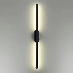 Настінний світлодіодний світильник Horoz Electric Salda-14 чорний - мініатюра 3