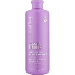 Кондиціонер для волосся Lee Stafford Bleach Blondes Everyday Care Conditioner 500 мл (5060282708419) - мініатюра 2
