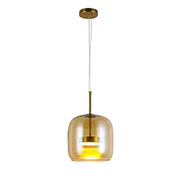 Светильник підвісний LED Levistella 909XL157-1 led (220) AB+AM, 9W, бронза, коричневий, три режими, сучасний стиль для дому - мініатюра 2