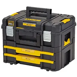 Ящик TSTAK 2.0 DeWalt з висувними секціями та вставкою (DWST83395-1)