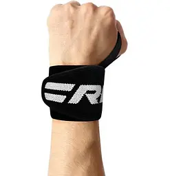 Бинти для зап'ясть (кистьові бинти) RDX W2 Gym Wrist Wraps Black Pro (WAH-W2B) - мініатюра 2