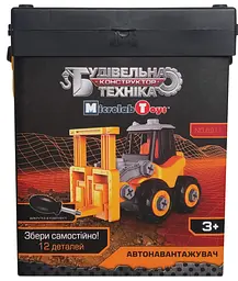 Конструктор Microlab Toys Будівельна техніка - автонавантажувач (MT8911) - мініатюра 2