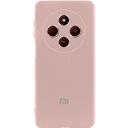 Чохол Silicone Cover Lakshmi Full Camera (AAA) with Logo для Xiaomi Redmi 14C / Poco C75 Рожевий / Pink Sand