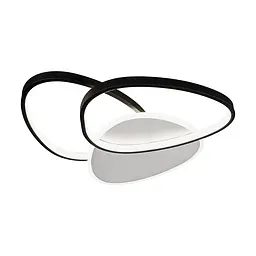 Люстра стельова LED Levistella 7871018, 50W, регульована температура світла, біло-чорний, сучасний стиль для дому - мініатюра 4