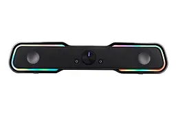 Акустична система (саундбар) PCS101 RGB 2.0 USB Black 2E teh0013358