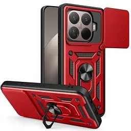Чохол Ummi Camshield Serge Ring для Xiaomi 15T Pro Червоний / Red