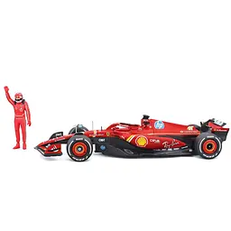 Автомодель з фігуркою – FERRARI SF-24 (2024) (1:24) Bburago 18-26823 - мініатюра 3