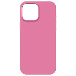 Силиконовый чехол с MagSafe для Apple iPhone 15 Pro Max, ICON2 MagCase, розовый, противоударный, панель с мягкой подкладкой, защита всего корпуса, поддержка беспроводной зарядки, совместим с защитными стеклами и пленками, ArmorStandart (ARM77013)