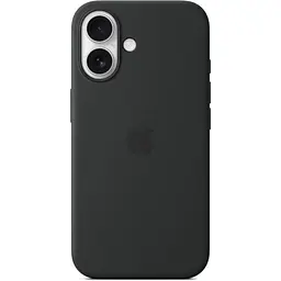 Чохол Apple Silicone Case with MagSafe для iPhone 16 Black (MYY13ZM/A) [116202] - мініатюра 4