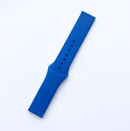 Ремінець BeWatch для Xiaomi Amazfit Stratos 3/GTR 47/GTR 2 силіконовий 22мм Синій (1020305) - мініатюра 3