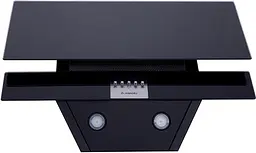 Витяжка Minola HDN 6212 BL/INOX 700 LED похила - мініатюра 4